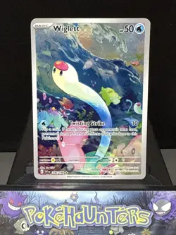 Pokemon Card Wiglett 206/198 Scarlet & Violet Base Illustration Rare NM - Image 1