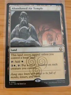 MTG Abandoned Air Temple 0263 Avatar: The Last Airbender M/NM Free UK P&P - Image 1
