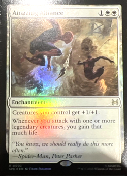 Amazing Alliance - 0002 - RARE - Foil - Spider-Man - MTG - NM/M - Image 1
