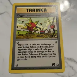 Pokemon TCG Digger Team Rocket 75 Regular Uncommon - Image 1