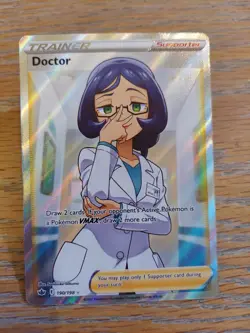 Doctor 190/198 Chilling Reign NM Full Art Ultra Rare Pokemon Card - Image 1