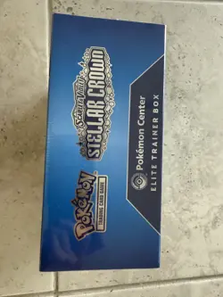 Stellar Crown Pokemon Center Exclusive Elite Trainer Box ETB TCG Factory Sealed - Image 4