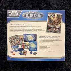 Stellar Crown Pokemon Center Exclusive Elite Trainer Box ETB TCG Factory Sealed - Image 2