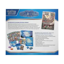 Stellar Crown Pokemon Center Exclusive Elite Trainer Box ETB TCG -Factory Sealed - Image 2
