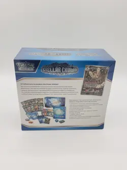 Stellar Crown Pokemon Center Exclusive Elite Trainer Box ETB TCG Factory Sealed - Image 3