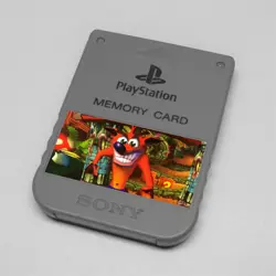 Custom PlayStation 1 (PS1) Memory Card Stickers - Catalog #1 - 250 Designs! - Image 4