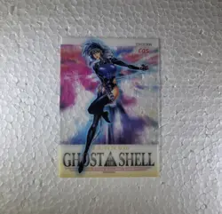 1997 Ghost in the Shell Chromium (JPP/AMADA) Clear Chrome Card C-05 - Very RARE! - Image 2