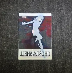 1997 Ghost in the Shell Chromium (JPP/AMADA) Clear Chrome Card C-05 - Very RARE! - Image 5