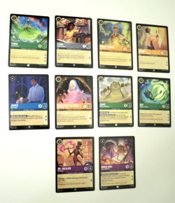Disney Lorcana Theme Lot - Princess And The Frog Theme Lot Of 10 Cards - Image 2