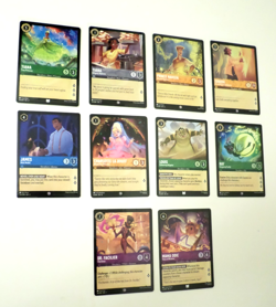 Disney Lorcana Theme Lot - Princess And The Frog Theme Lot Of 10 Cards - Image 3