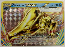 Clawitzer BREAK 35/114 - Steam Siege Pokemon Card - NM - Image 1