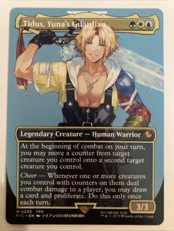 Tidus, Yuna's Guardian (Borderless) Commander: Final Fantasy Regular 0205 - Image 1