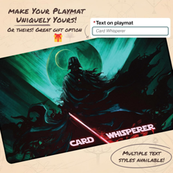 Dark Lord (Stitched) - MTG Playmat by Anato Finnstark - Compatible with Magic th - Image 3