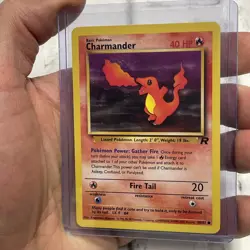 Charmander 50/82 Team Rocket 1999 Pokemon Card NM/MT Common Vintage Pokemon WOTC - Image 2