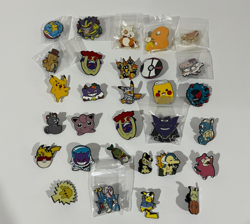 Pokemon Collector Pins Lot of 30 Pieces - Image 1