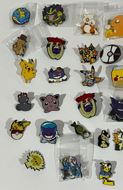 Pokemon Collector Pins Lot of 30 Pieces - Image 2
