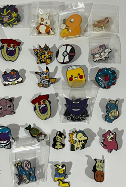 Pokemon Collector Pins Lot of 30 Pieces - Image 3