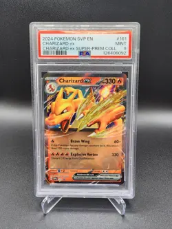 Pokemon TCG Charizard Ex-161 Scarlet & Violet Promo-Holo. PSA 9 - Image 1