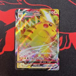 Pokemon TCG Pikachu VMAX SWSH286 Black Star Promo NM - Image 1