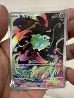 Pokemon TCG Bulbasaur IR 133/132 Mega Evolutions Mint Condition - Image 1