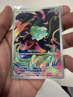 Pokemon TCG Bulbasaur IR 133/132 Mega Evolutions Mint Condition - Image 2
