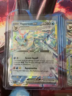 Pokemon TCG Prismatic Evolutions Eeveelution 5 Card Lot - Image 2