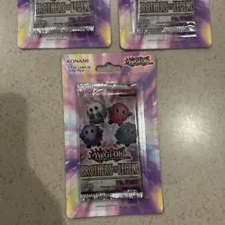 Yu-Gi-Oh! TCG Brothers Of Legend 3x Pack Blister Lot New Sealed Yugioh Konami - Image 2