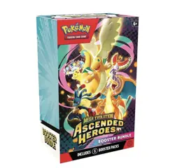 4x Pokemon TCG: Mega Evolution Ascended Heroes Booster Bundle Pokemon x4 Presale - Image 2