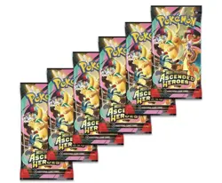 4x Pokemon TCG: Mega Evolution Ascended Heroes Booster Bundle Pokemon x4 Presale - Image 3