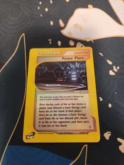 Power Plant 139/147 Aquapolis Reverse Holo Pokemon Trading Card Game - Image 1