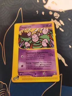 Exeggcute 77/147 Aquapolis Pokemon Trading Card Game - Image 1