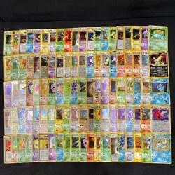 Pokemon Japanese Vintage Holo Lot 100 Card Old Back Gyarados Tyranitar LP-HP - Image 1