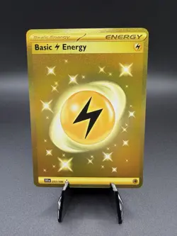 Basic Lightning Energy 257/198 Scarlet & Violet (Secret Rare) Pokemon Card. - Image 1
