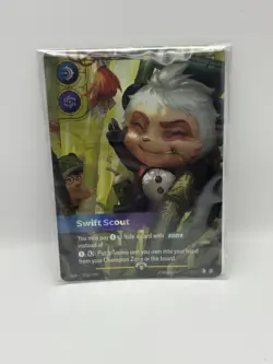 Teemo Swift Scout 263a/298 - Riftbound Alternate Art Promo Card - Image 1