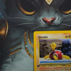 Shuckle 1st Edition First Pokemon Neo Revelation Played Single Card TCG WOTC - Image 5
