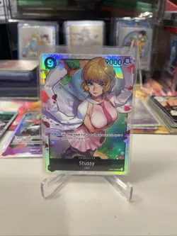 One Piece Card Game: 500 Years in The Future OP07 SR Stussy OP07-085 NM English - Image 1