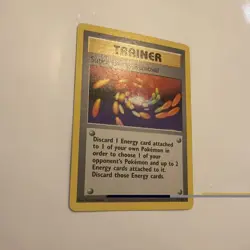 Pokemon Super Energy Removal 79/102 Trainer Card Base Set Rare LP (listing no 2) - Image 5