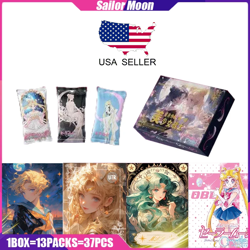 Sailor Moon Crystal Moon Light Premium Trading Card Booster Box Anime CCG Hot - Image 1