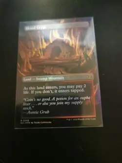 Blood Crypt (0349) (Borderless) (Foil) MTG Lorwyn Eclipsed - Image 1