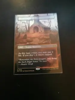 Blood Crypt (0349) (Borderless) (Foil) MTG Lorwyn Eclipsed - Image 2