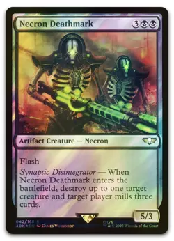 Necron Deathmark (Surge Foil) #42 (NM) Warhammer 40,000 40K Magic MTG - Image 1