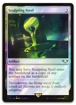 Sculpting Steel (Surge Foil) #247 (NM) Warhammer 40,000 40K Magic MTG - Image 1