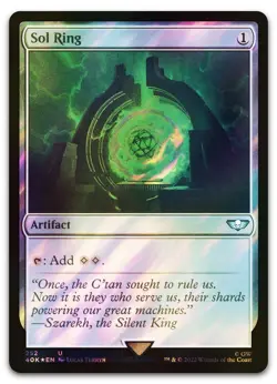 Sol Ring (252) (Surge Foil) #252 (NM) Warhammer 40,000 40K Magic MTG - Image 1