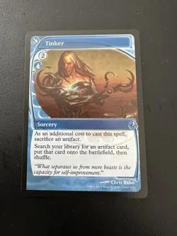 MTG Tinker NM - Future Sight Frame - Mystery Booster 2 Magic The Gathering - Image 1