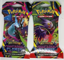 Pokemon 5x Lot Destined Rivals Booster Packs & Phantasmal Flames Booster Packs - Image 3