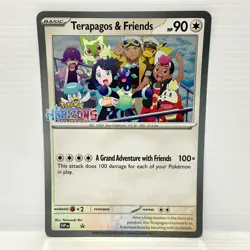 Terapagos & Friends Jumbo - Pokemon SV Black Star Promos - Oversized (NM) - Image 1
