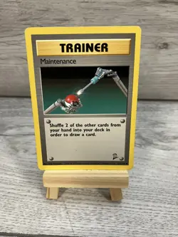 Maintenance 112/130 Uncommon Base Set 2 Pokemon HP - Image 1