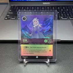 Elsa - Snow Queen (Epic) 210/204 Disney Lorcana Fabled Holo NM/M - Image 3
