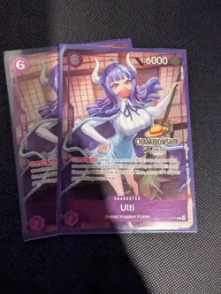 One Piece TCG Ulti P-077 CS CHAMPIONSHIP EVENT PACK PROMO NM x2 - Image 1