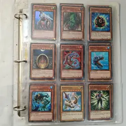 Yu Gi Oh Card Bulk Lot Binder 270+ Cards Free Postage - Image 1